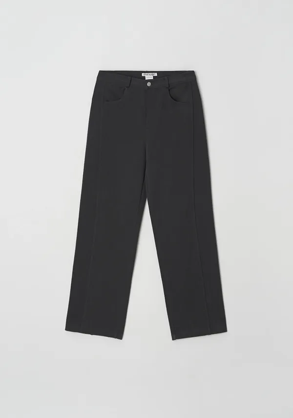 Line pants (Charcoal)