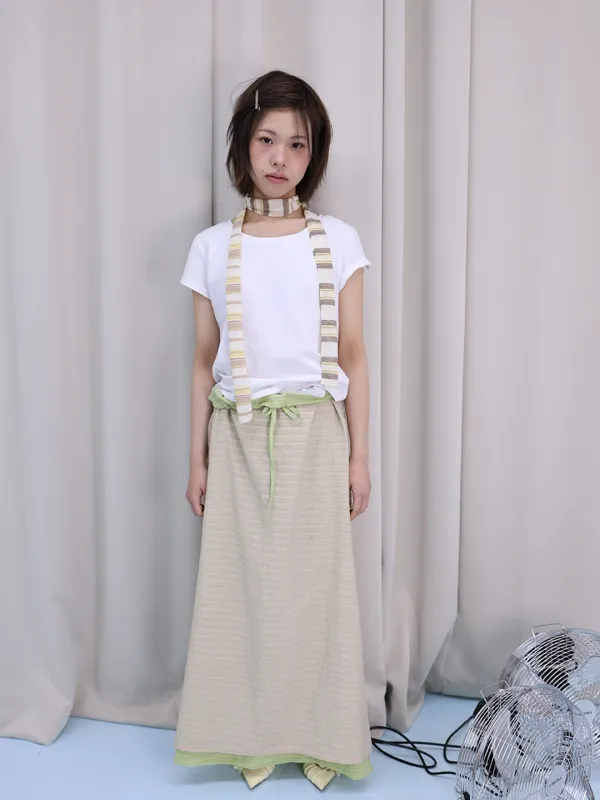 Ylang Reversible Skirt (Olive)