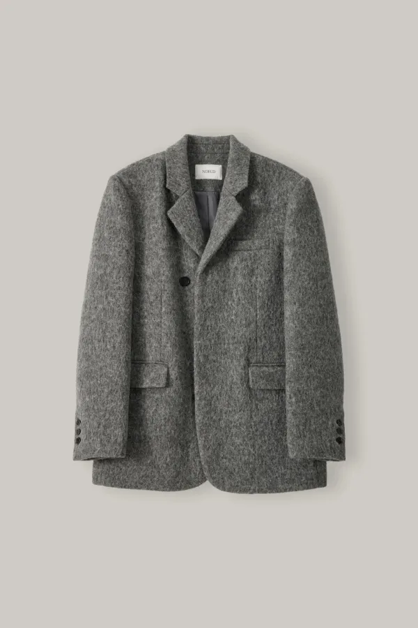 Blur Wool Jacket (Gray)