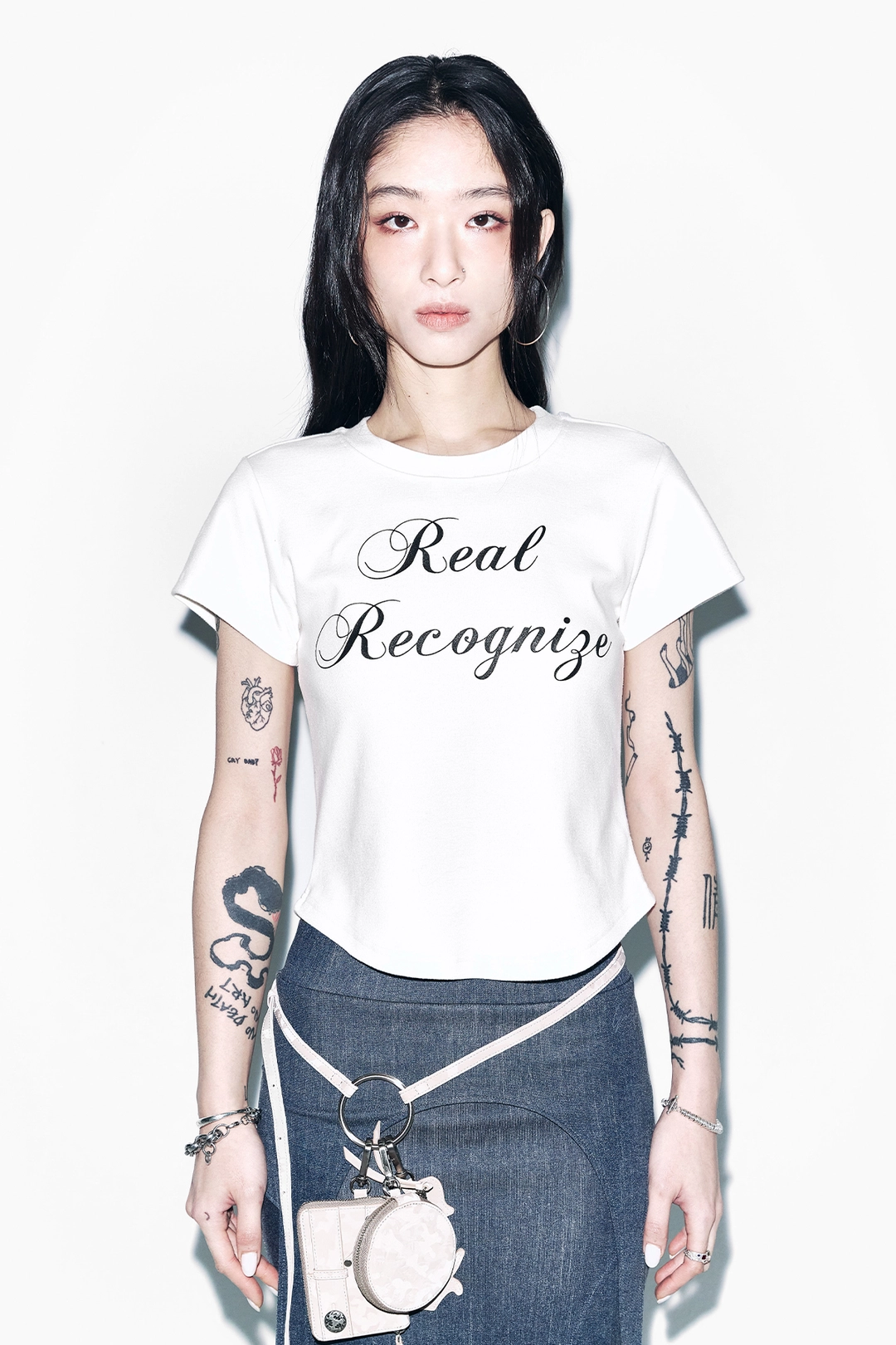 와이이이엘 RRY SHRUNK T-SHIRT WHITE 상품 이미지 2