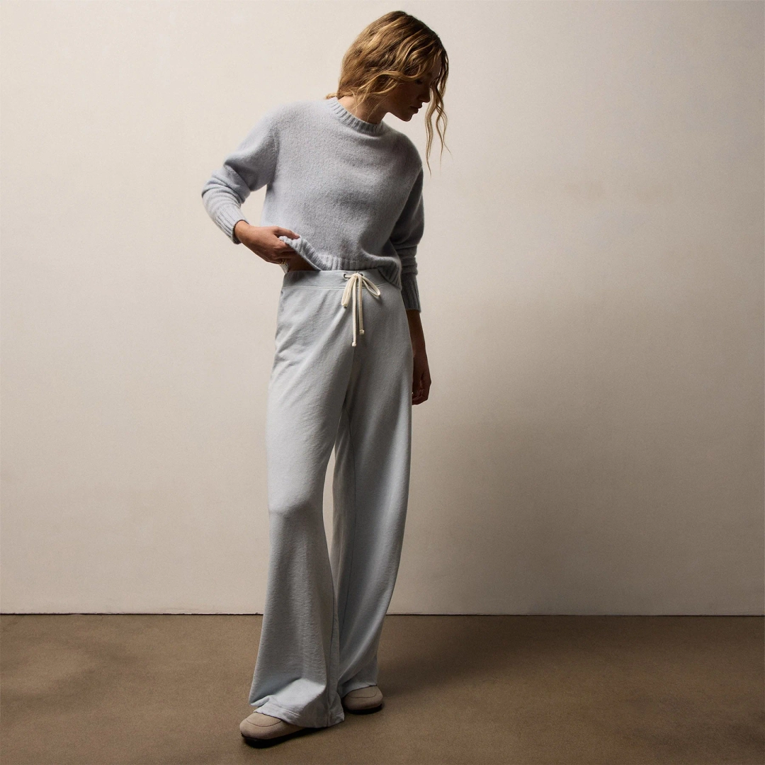 제임스펄스 Vintage French Terry Wide Leg Sweatpant - Memory Pigment 상품 이미지 3