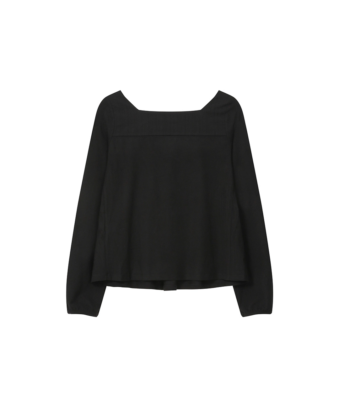 미세키서울 Accordion pleats top BLACK 상품 이미지 3