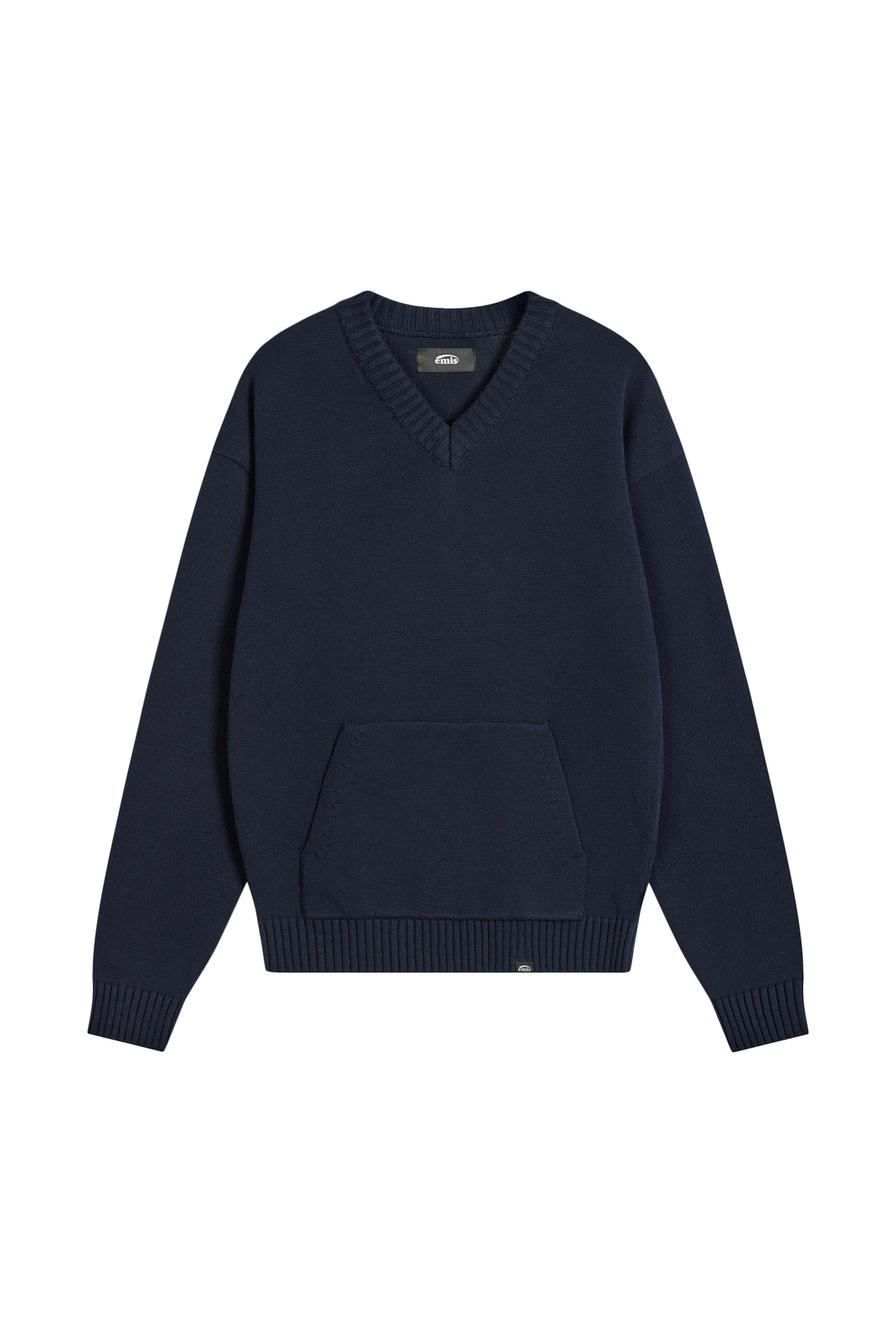 이미스 HEART LOGO POCKET PULLOVER-NAVY 상품 이미지 1