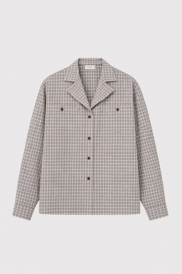 Muted Open Shirt