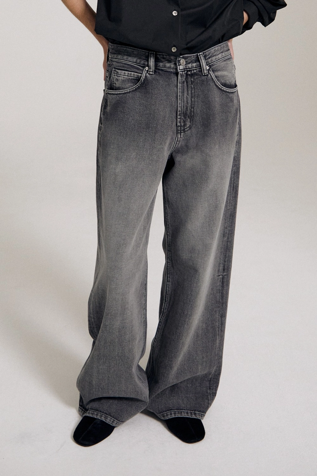 수아마르 Calone Loose fit Denim (Gray) 상품 이미지 1
