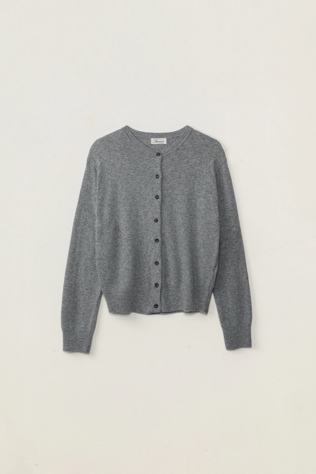 세이지먼트 EMMVE KNIT CARDIGAN_GRAY 상품 이미지 1