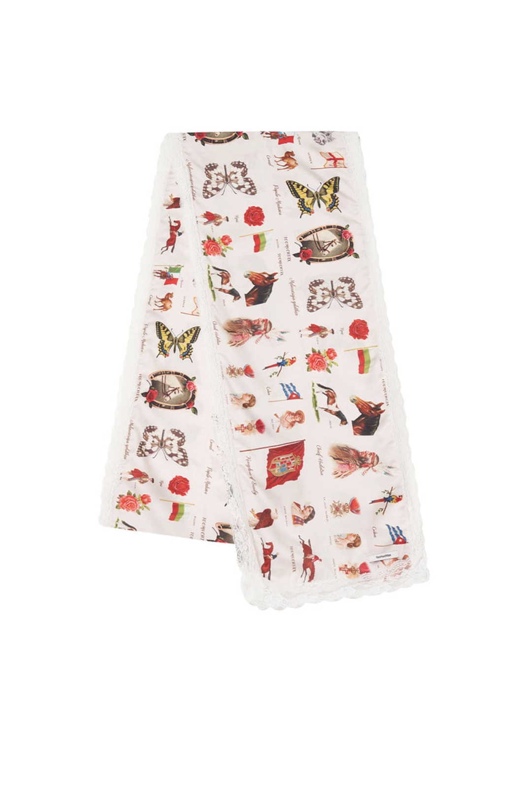 투머치택스 WESTERN ARCHIVE LACE LONG SCARF 상품 이미지 1