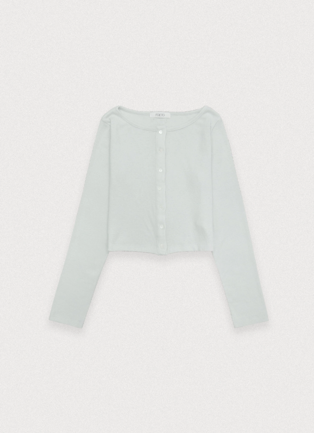 포에토 [2nd] Soft mellow tee cardigan - light blue 상품 이미지 1