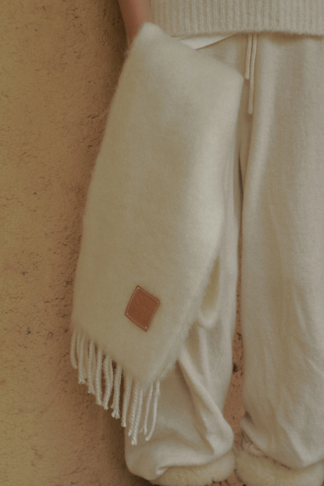 세이지먼트 FROST MOHAIR WOOL MUFFLER_IVORY 상품 이미지 2