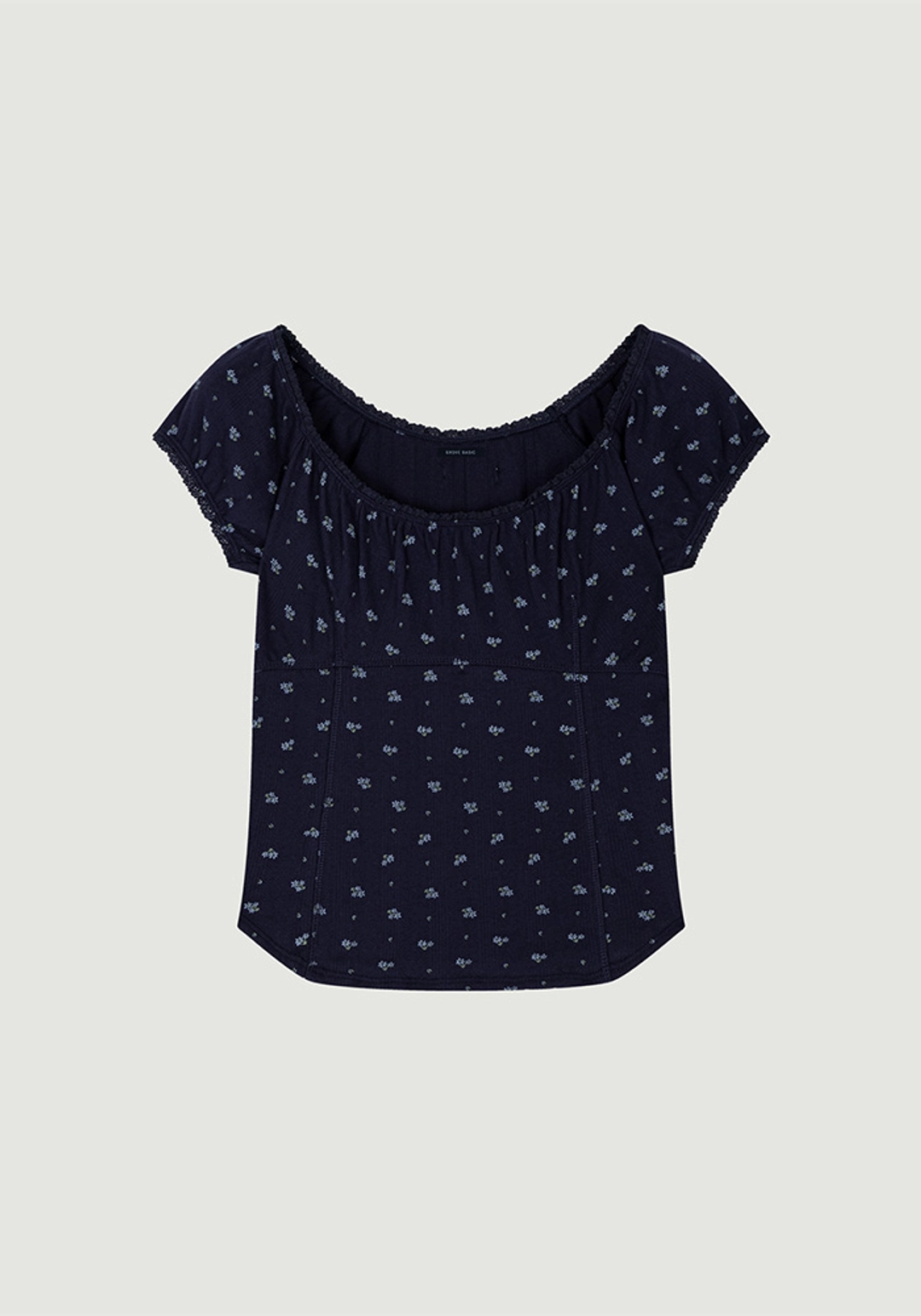 그로브 GRVB_FLOWER U-NECK TOP 상품 이미지 3