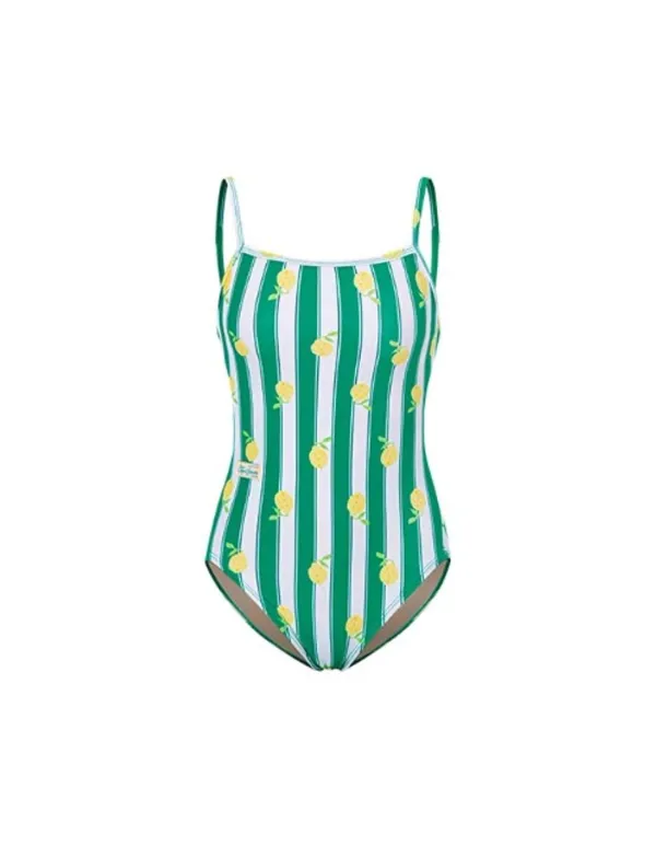25 BiBi One Piece - Green Stripe