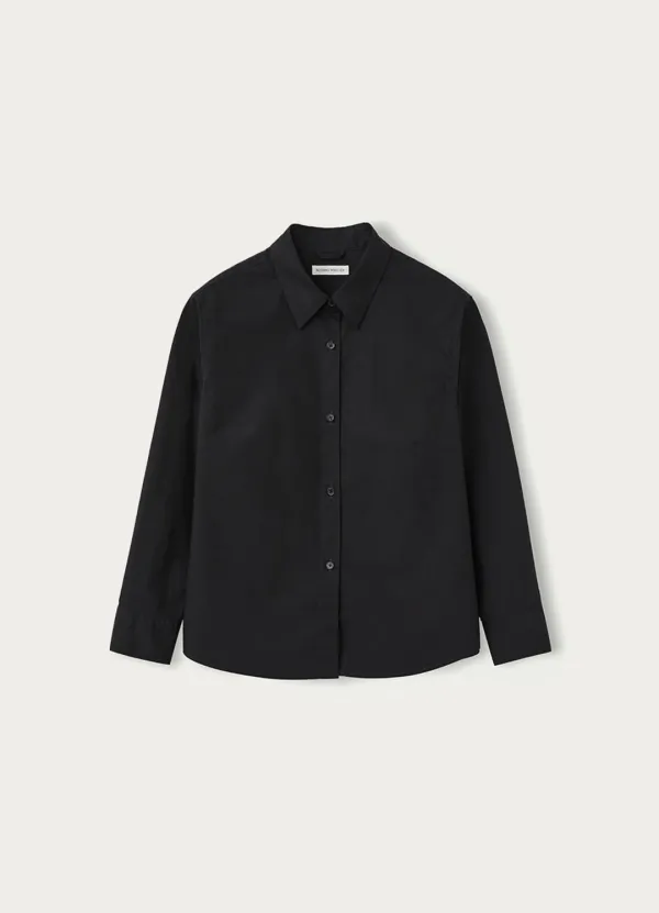 Arietta button shirt (Black)