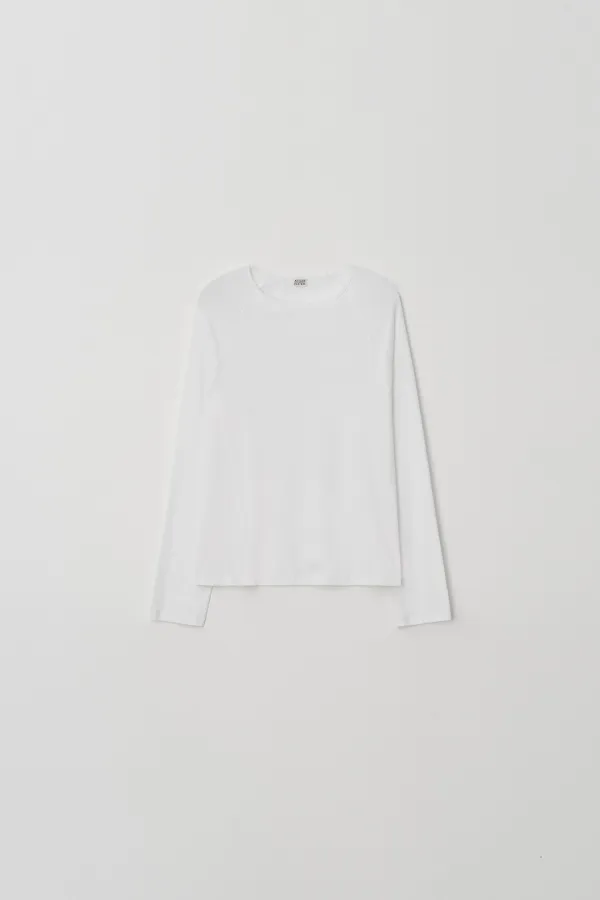 Raglan Long Sleeve T-Shirt (white)