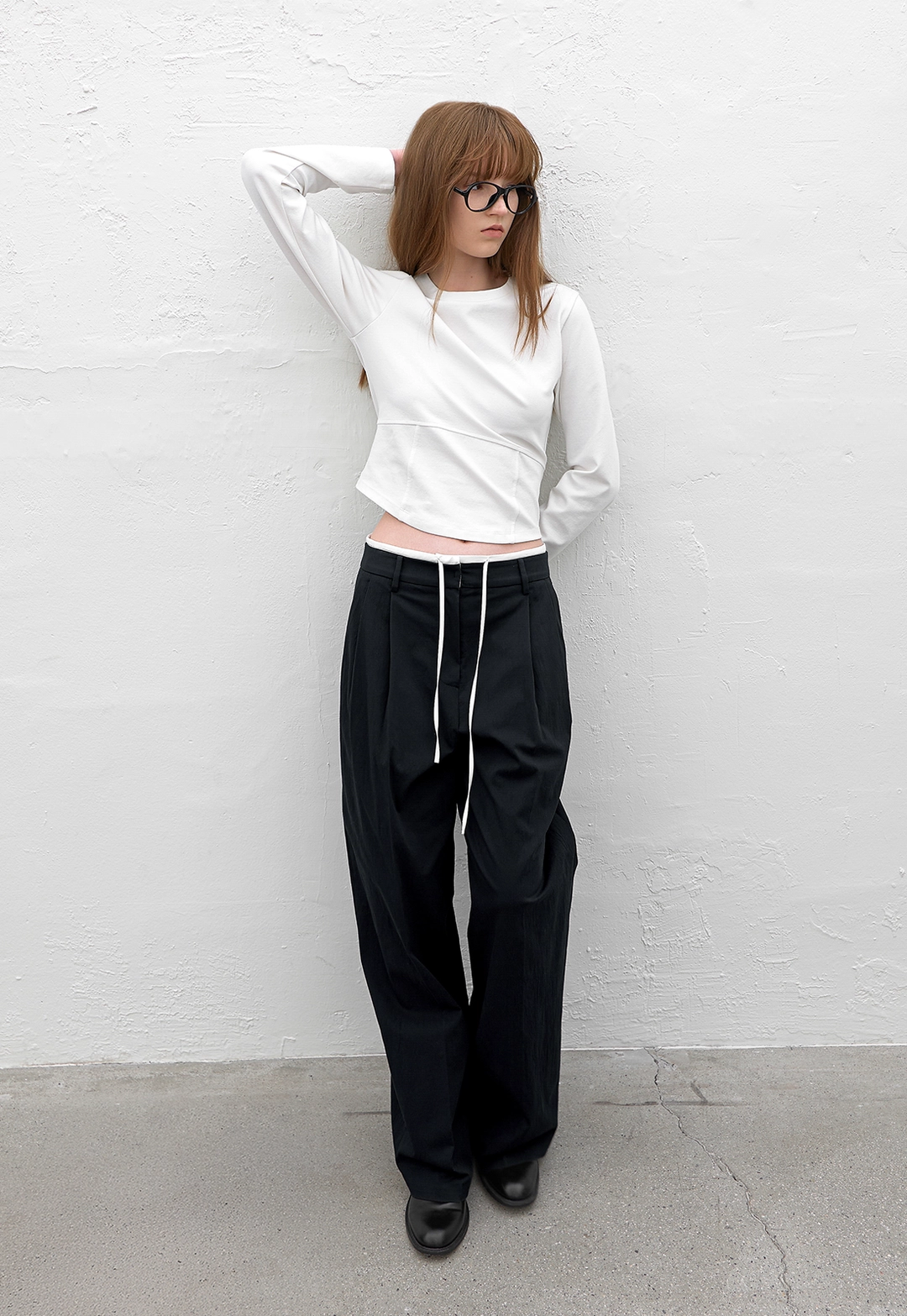 아뜰리에 나인 (PT-5759)DOUBLE WAIST TWO TUCK PANTS 상품 이미지 2