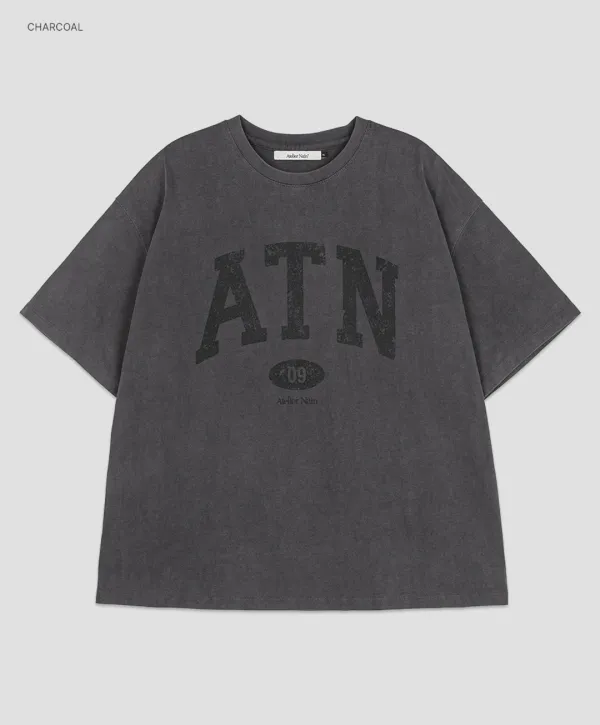 (T-7236)ATN PIGMENT BOXY TEE