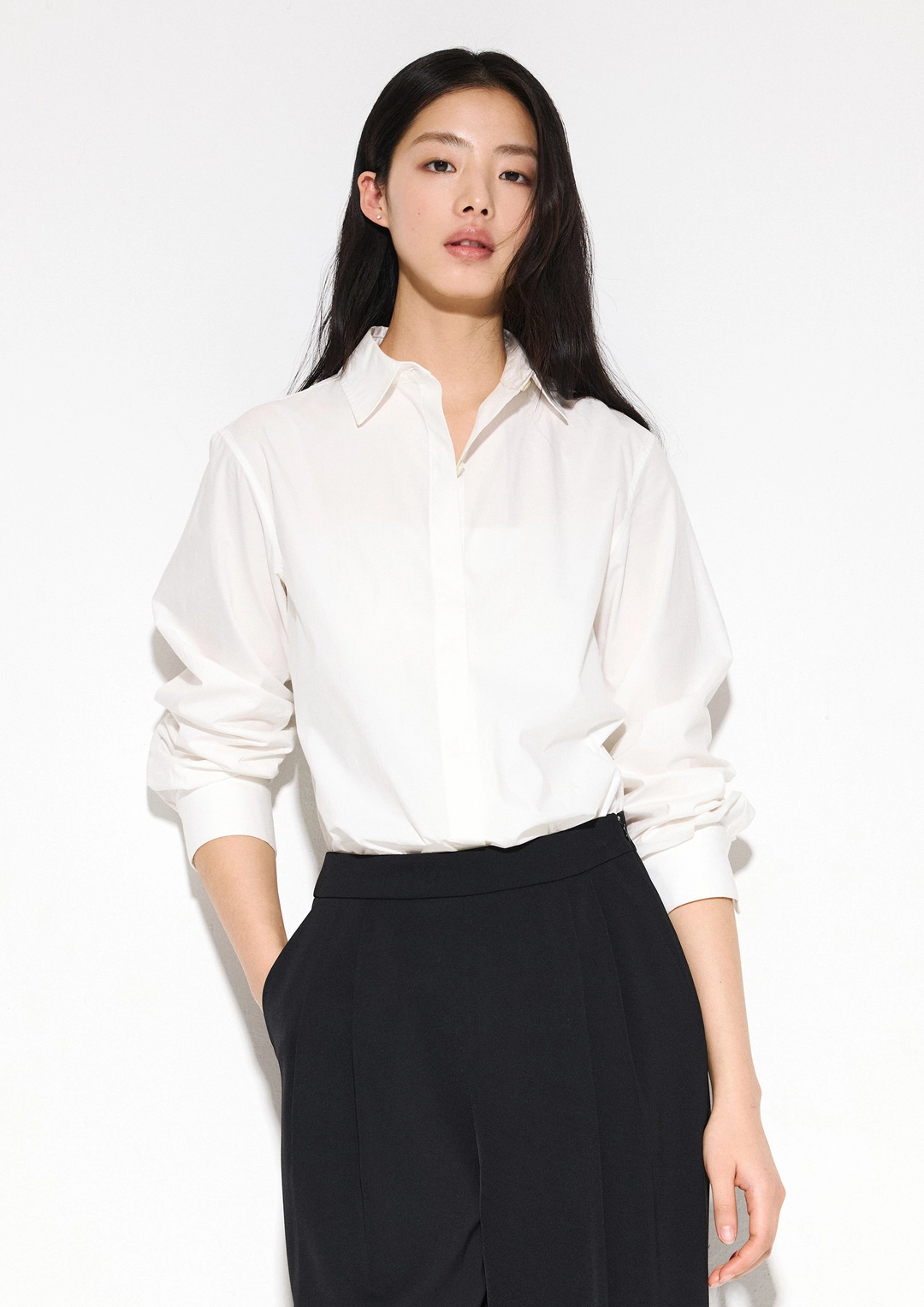 시에 시티 클래식 코튼 셔츠 상품 이미지 3