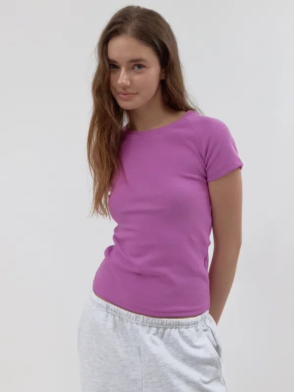 core line up tee (purple)