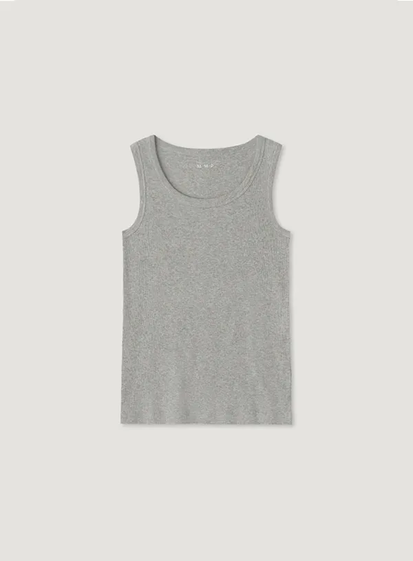 [ROUTINE] UNIT SLEEVELESS_MELANGE GREY