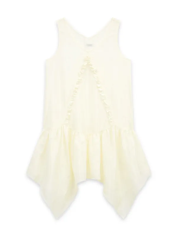 SHEER LAYERED ONE-PIECE (CREAM)