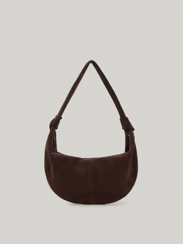 AMANT HOBO BAG-SUEDE (BROWN)