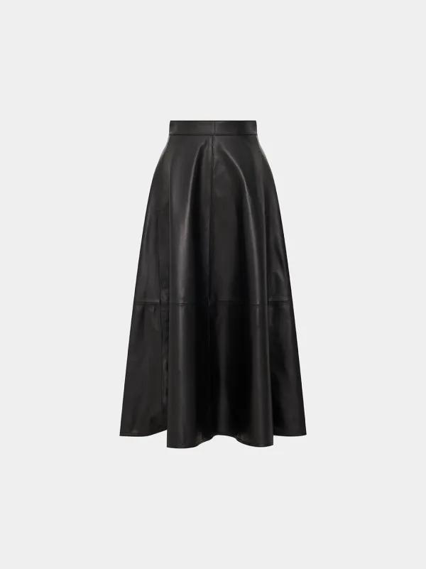 Caren A line leather SK