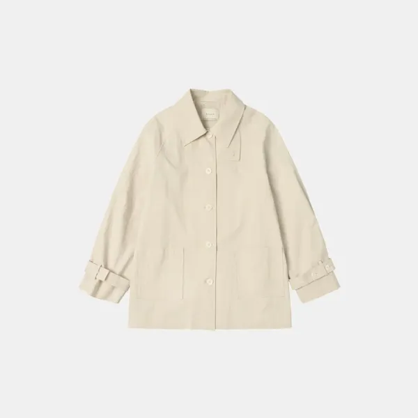 SIOT4140 코어 트렌치 자켓_Light beige