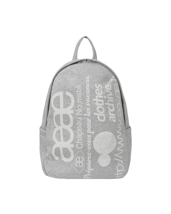 WEB LOGO BACKPACK [GREY]