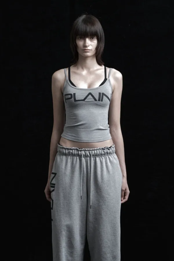 PLAIN BOLD SLEEVELESS MELANGE