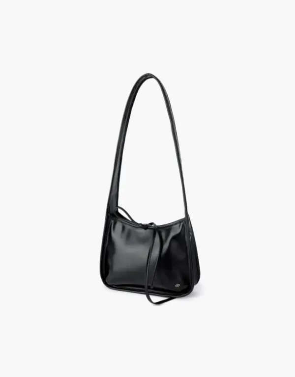 square bag (shoulder) - black (S)