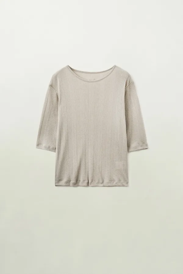 Plain air tee (Beige)