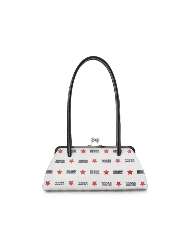 BABY ENAMEL SHOULDER BAG_WHITE