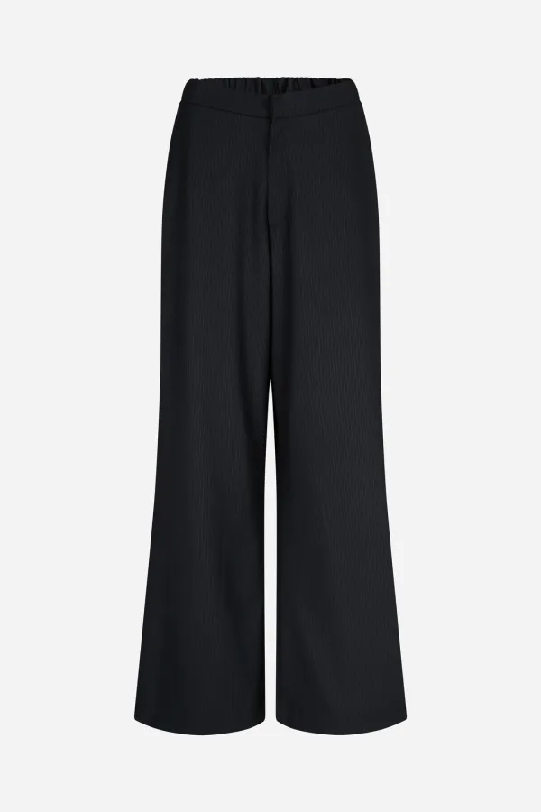 silky stripe pants