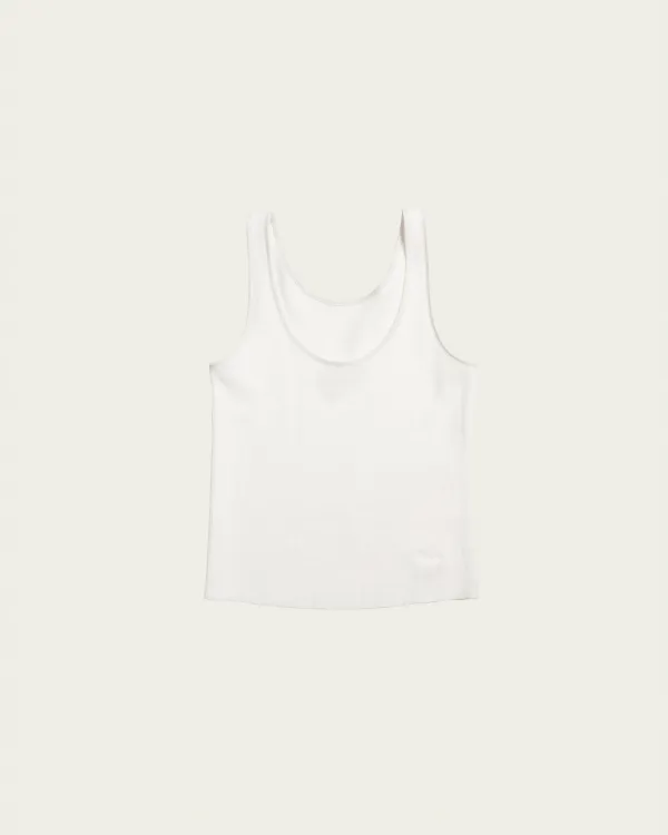 (2차) Dean Waffle Top - Ivory