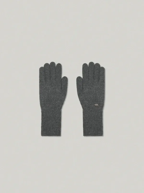 Round Logo Gloves - Gray라운드 로고 글로브