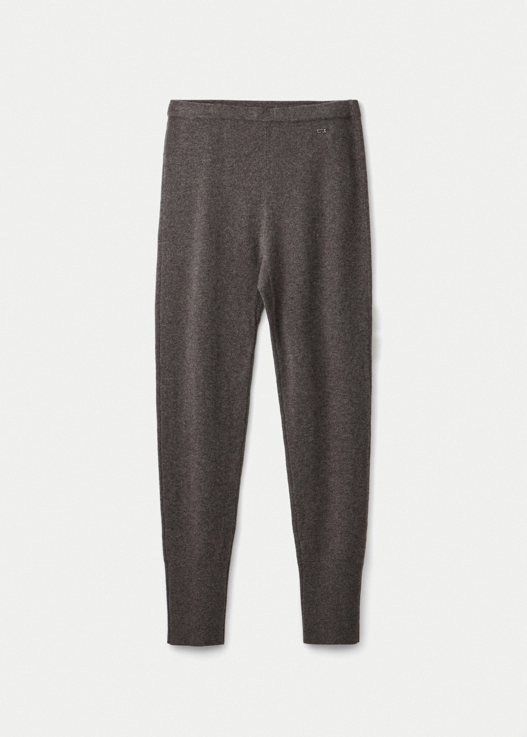 우마뭉 Wool cashmere button hem leggings_Taupe 상품 이미지 1