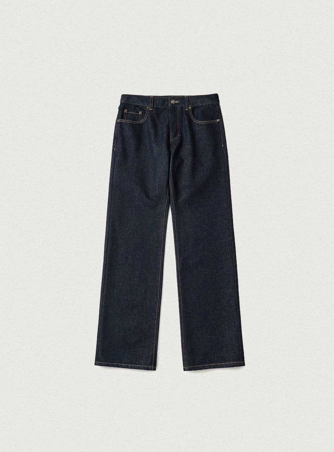 더바넷 Voe Curved Denim Pants_Deep Navy 상품 이미지 1