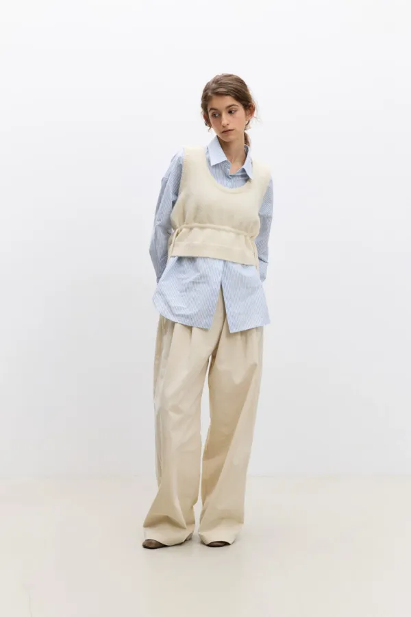 Ver Sweater Vest / Ivory