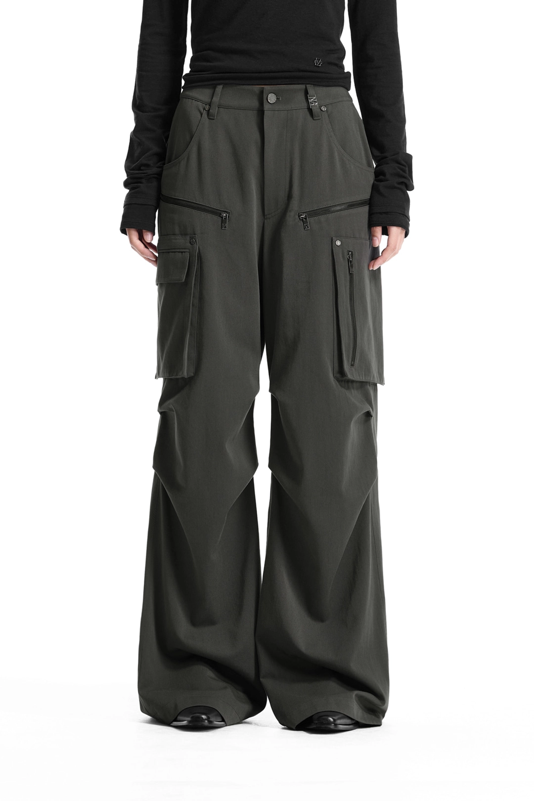 트리밍버드 Bootcut Cargo Utility Pants [ Khaki ] 상품 이미지 1