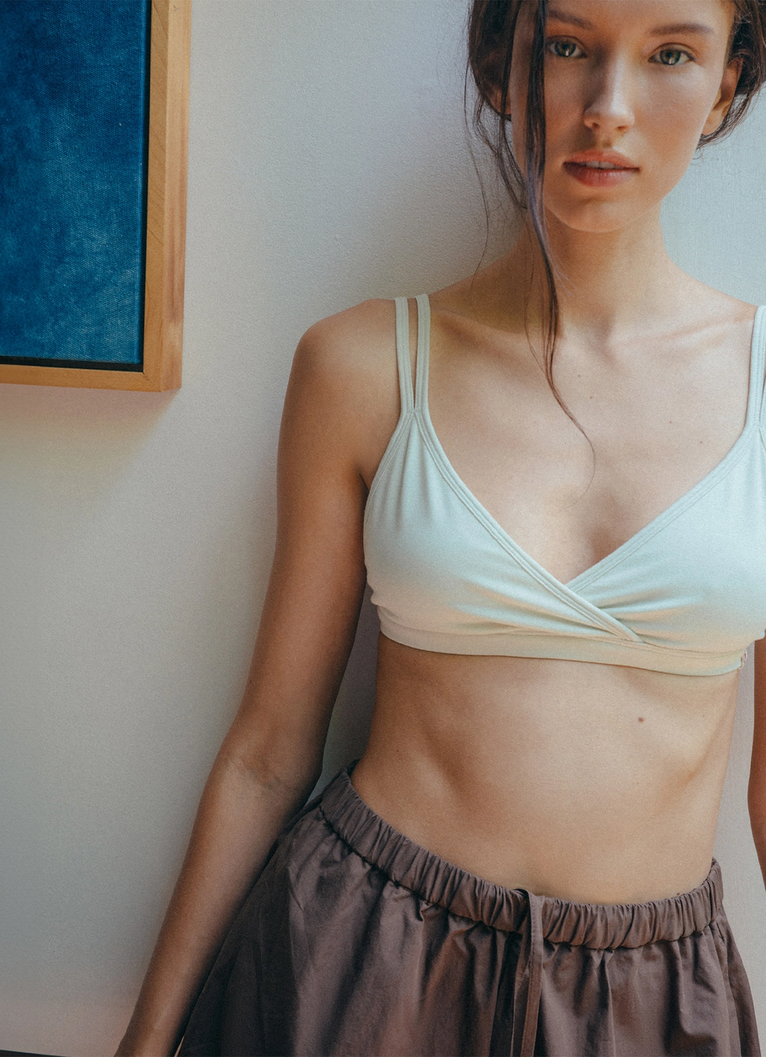 부디무드라 Riak bra top_Green Tint 상품 이미지 1