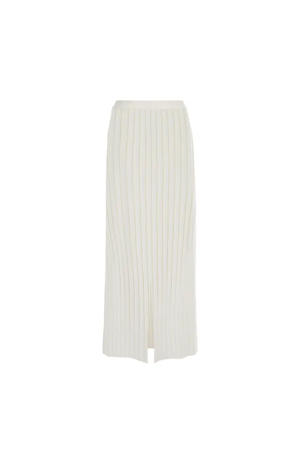 MILLIE KNIT SKIRT [IVORY]