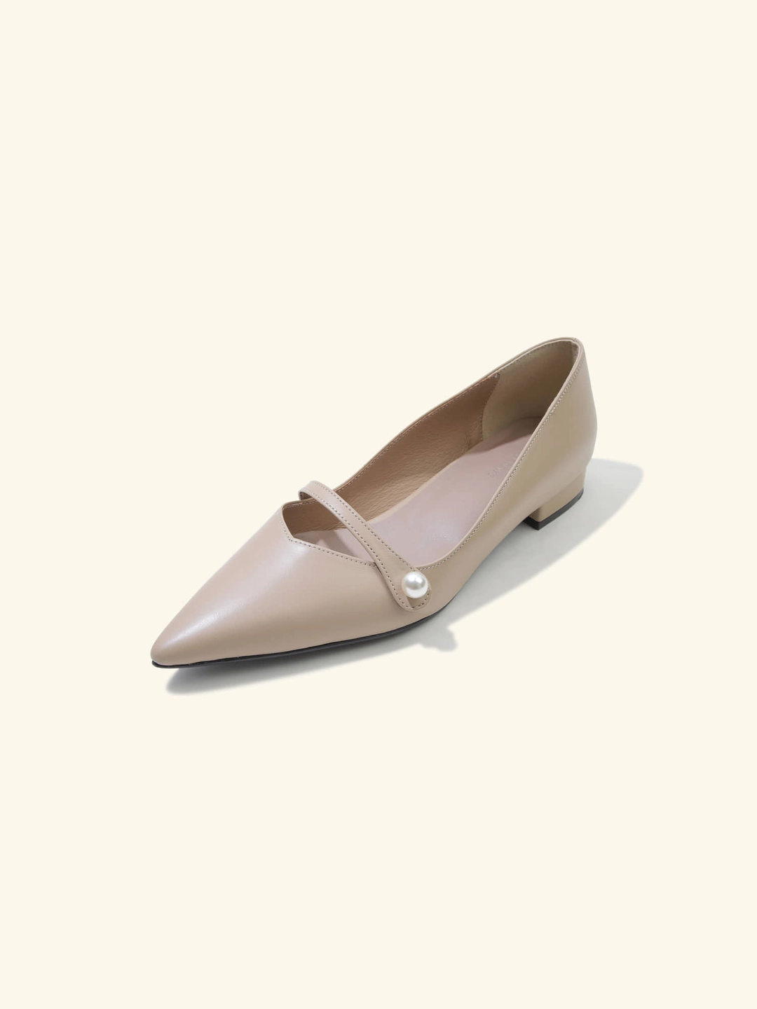 러브듀이 [바로배송] Pointed toe elodie / 베이지 상품 이미지 3