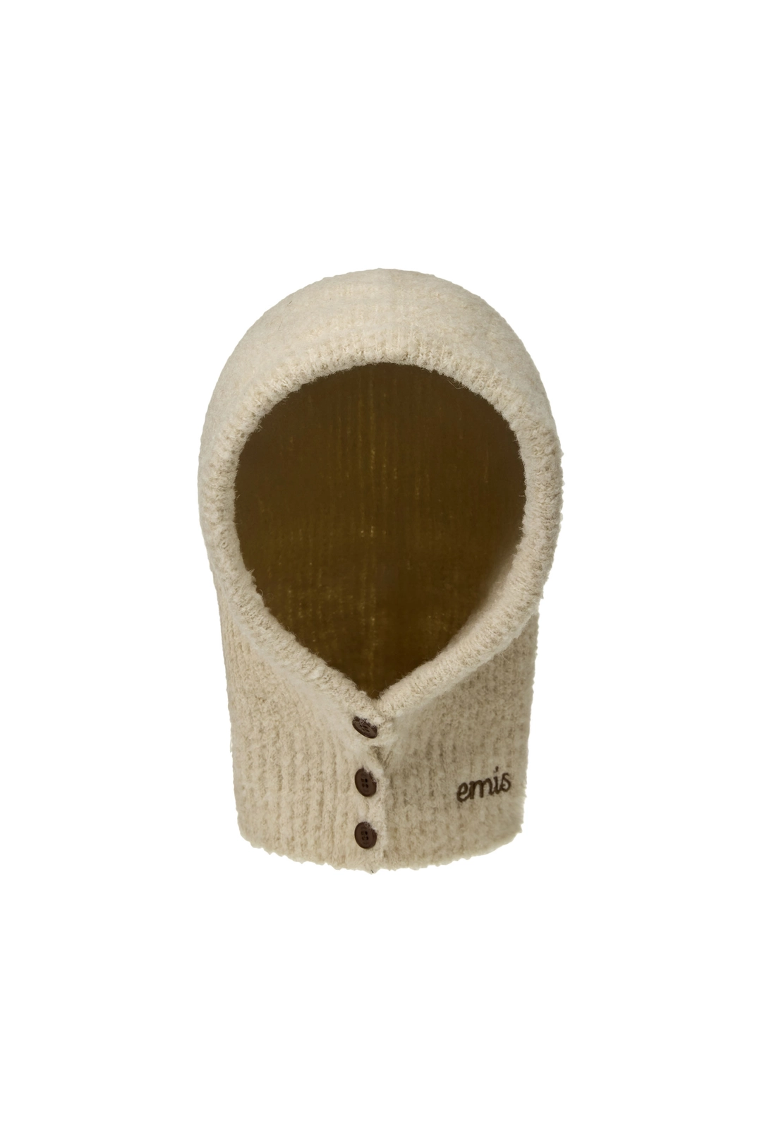 이미스 BUTTON BALACLAVA-BEIGE 상품 이미지 3