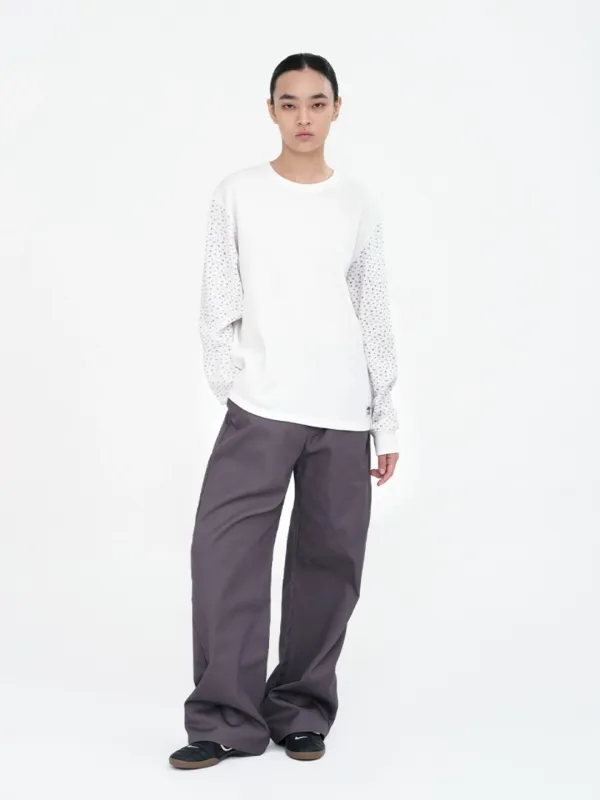 Buckle Strap Pocket Pants [Gray]