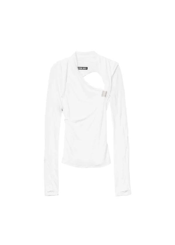 Tied Long Sleeve Top