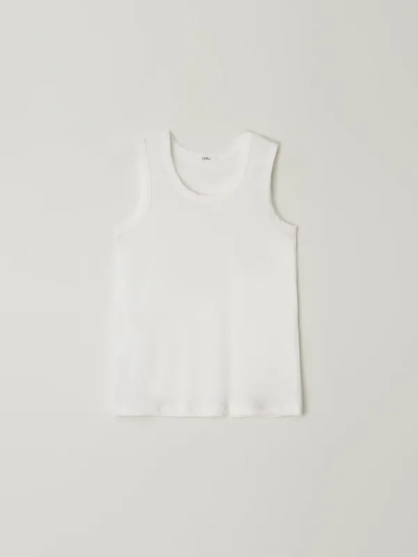 Isaac cotton sleeveless_off white