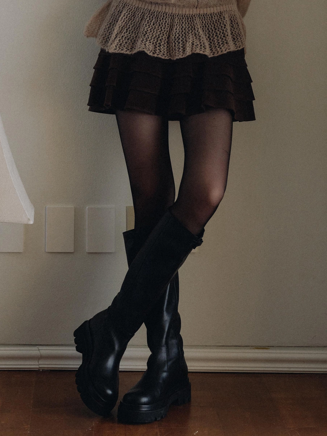 플로움 Rococo Ruffle Mini Skirt 상품 이미지 3