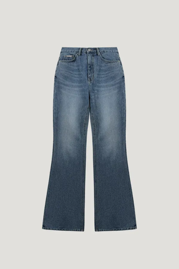 [L/V] LEGACY FLARE JEANS [MID BLUE]