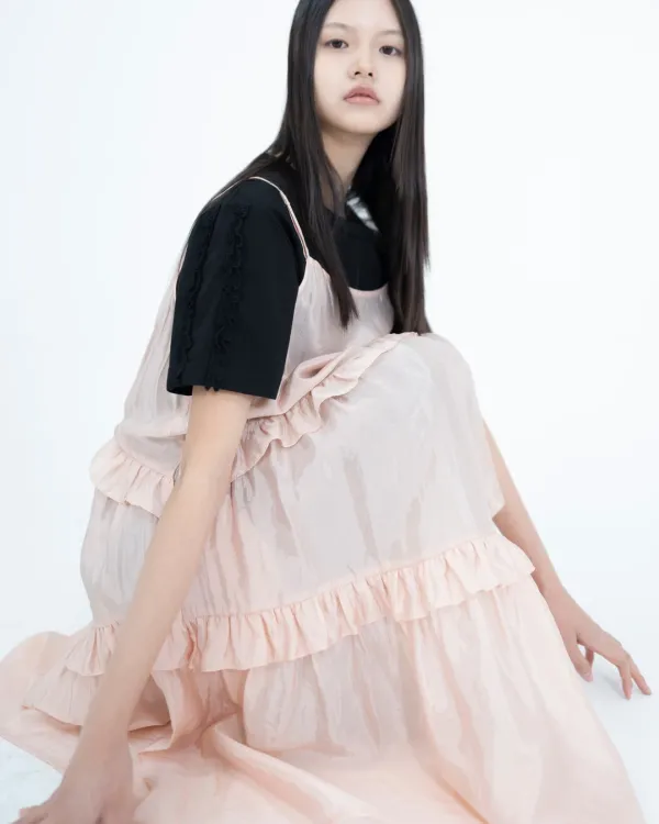 organza wendy short dress (open, 단독 주문 시 선발송)