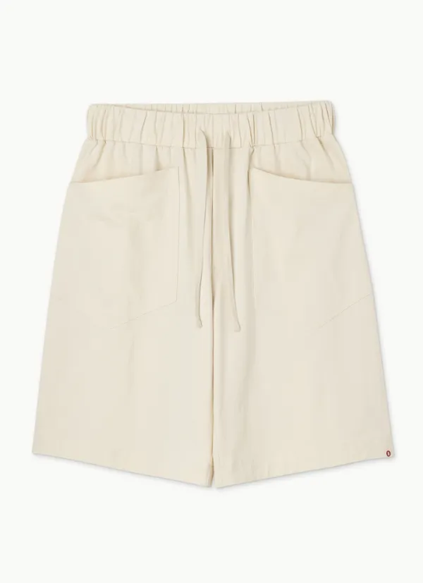 Topi bermuda pants (Unisex)_Bone White