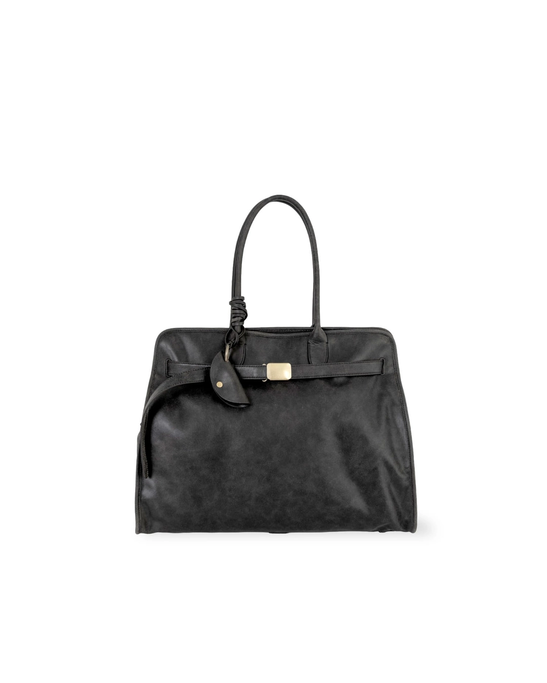 브라운야드 Leather Buckle Bag, Black 상품 이미지 3